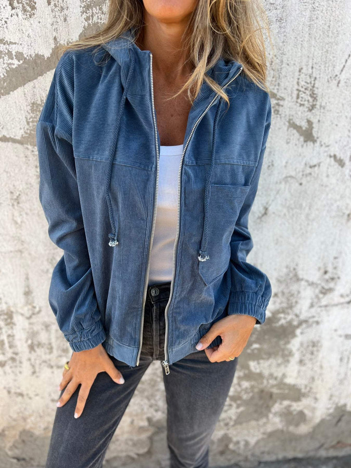 Palisades | Corduroy Hooded Jacket