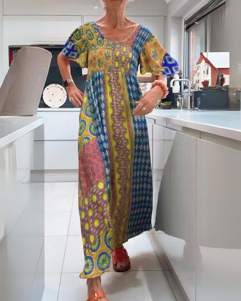 ELVIA™ | Dreamy Boho Color Dress