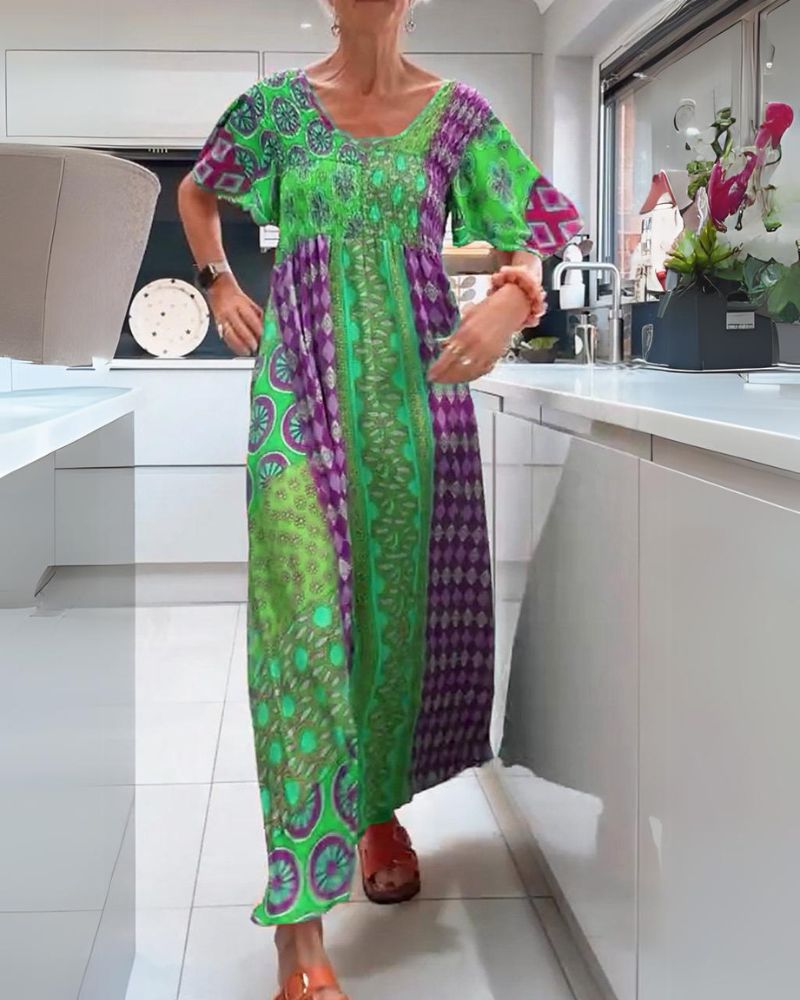 ELVIA™ | Dreamy Boho Color Dress