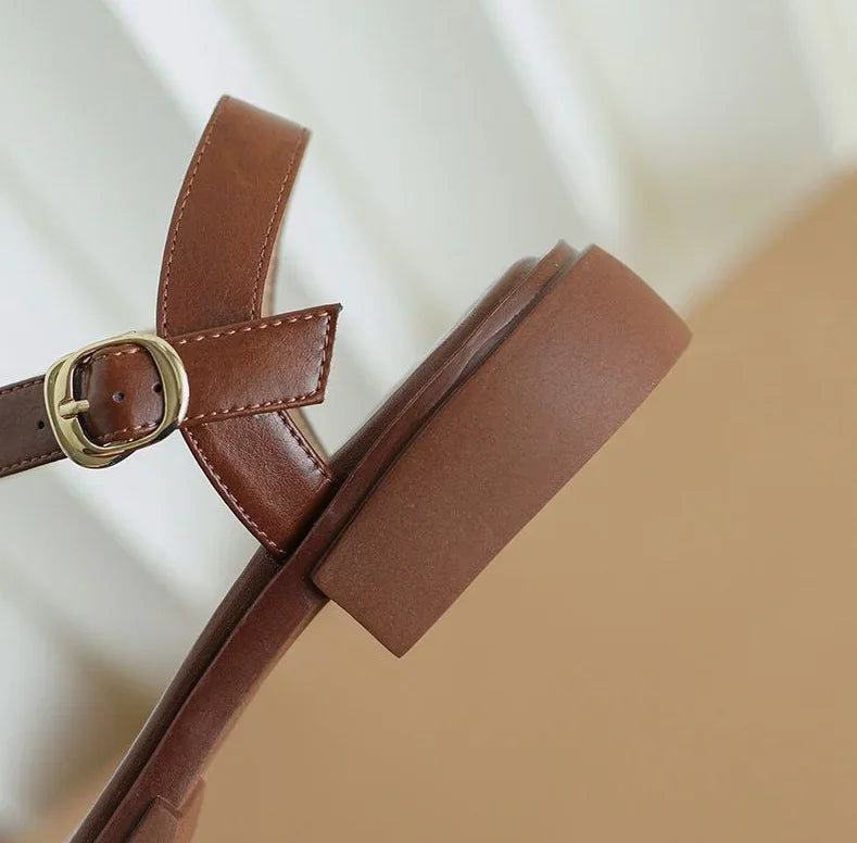Aileen™ | Elegant Leather Sandals