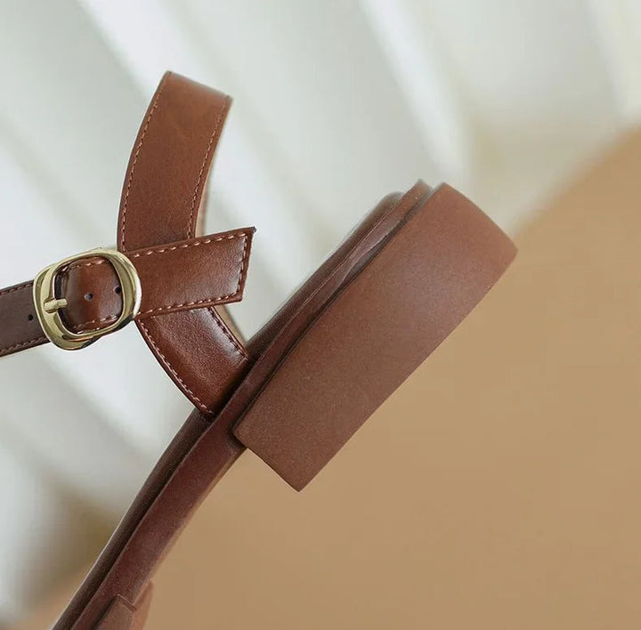 Aileen™ | Elegant Leather Sandals