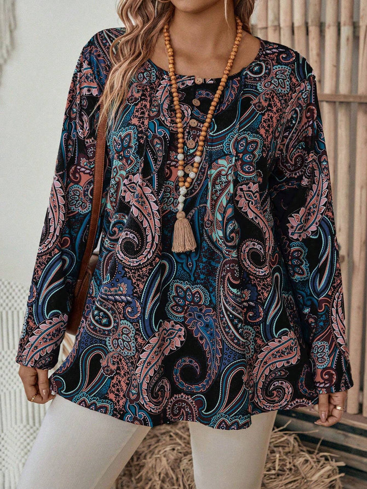 Nancy | Plus Size Blouse