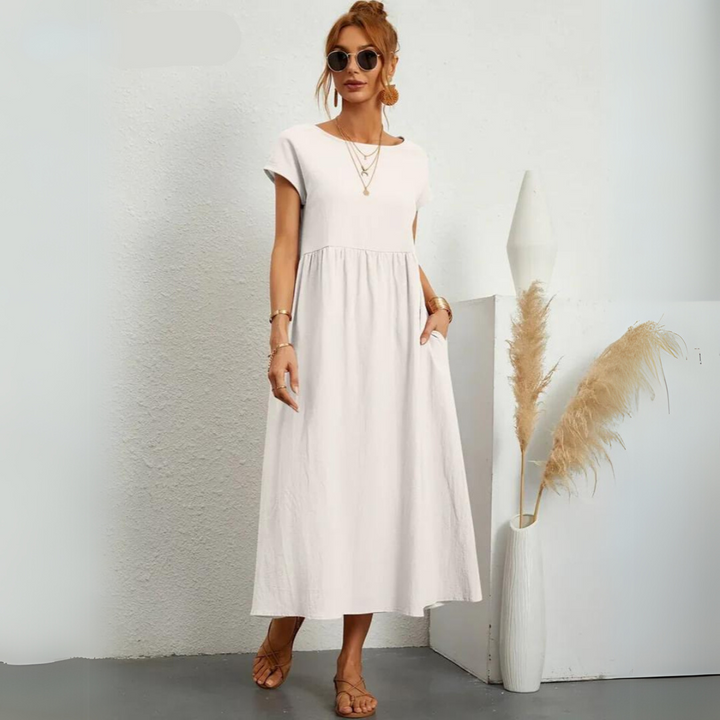Talina™ | Effortless Cotton Charm Dress