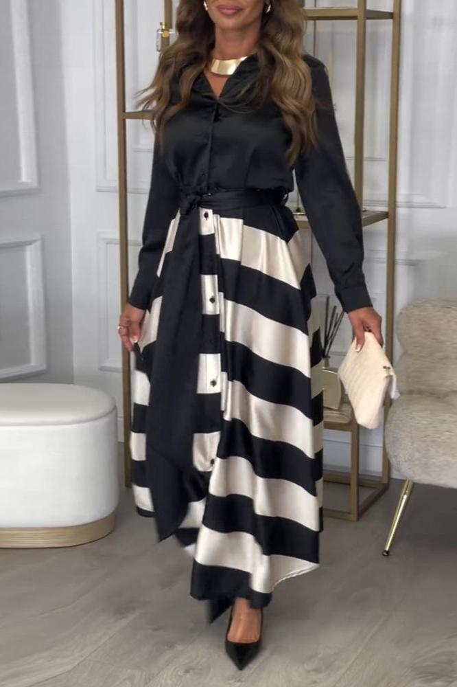 Isabella - Sophisticated Two-Piece Illusion Gown (™)