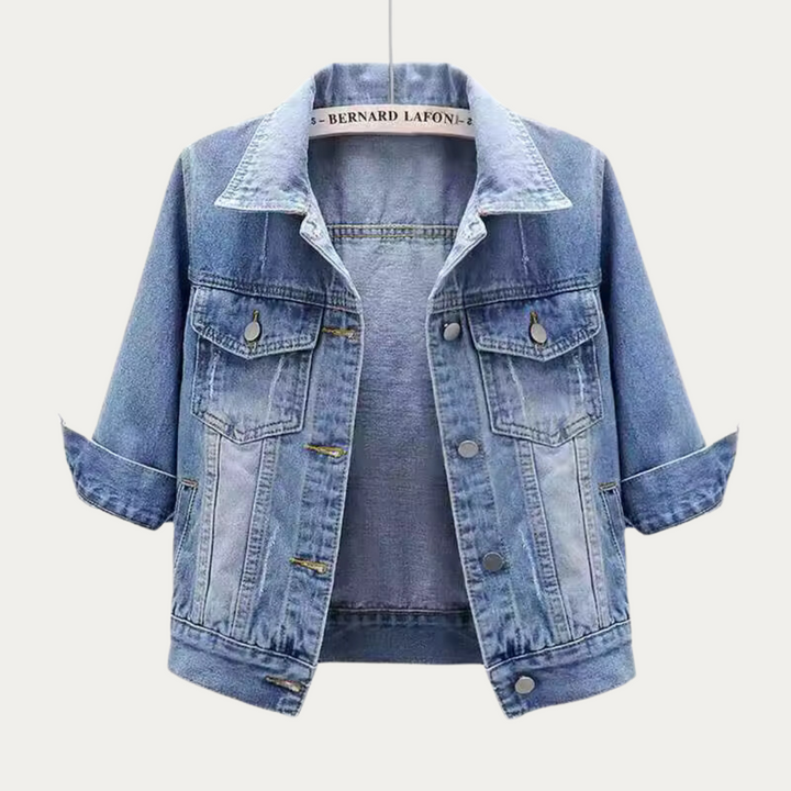 Tahlia™ | Modern Cut Denim Jacket