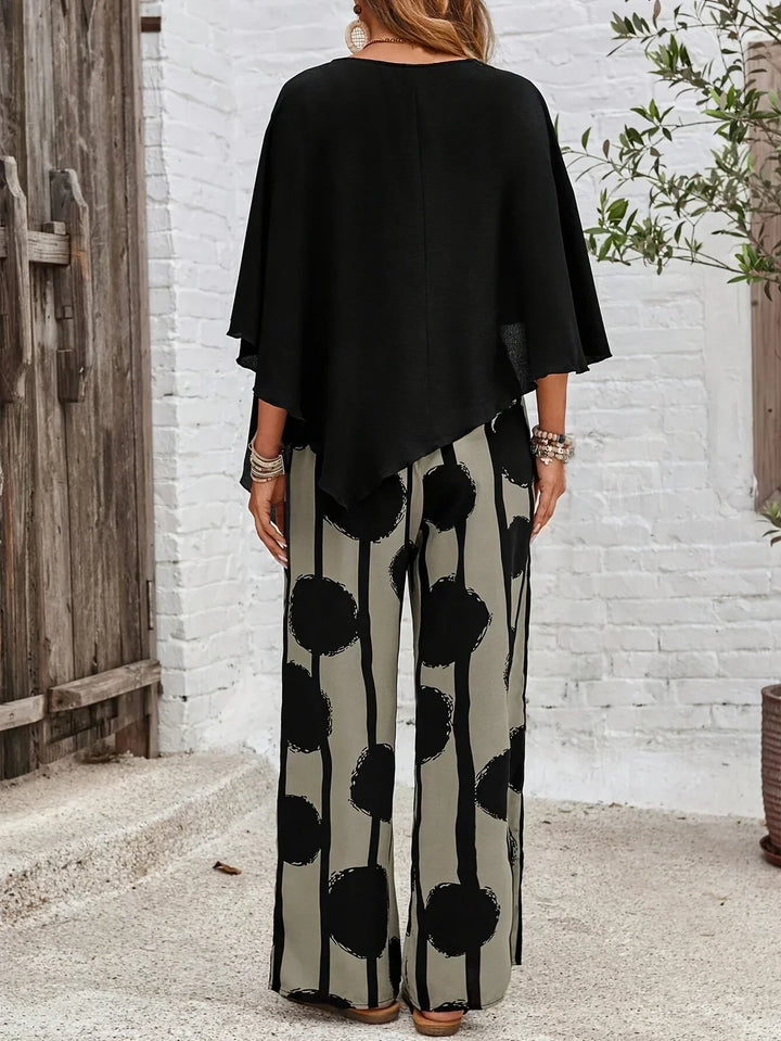 Vasia™ | Comfortable Elastic Waist Two-Piece Set