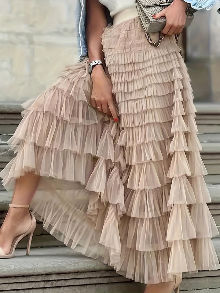 Shanty | Plus Size Colored Skirt