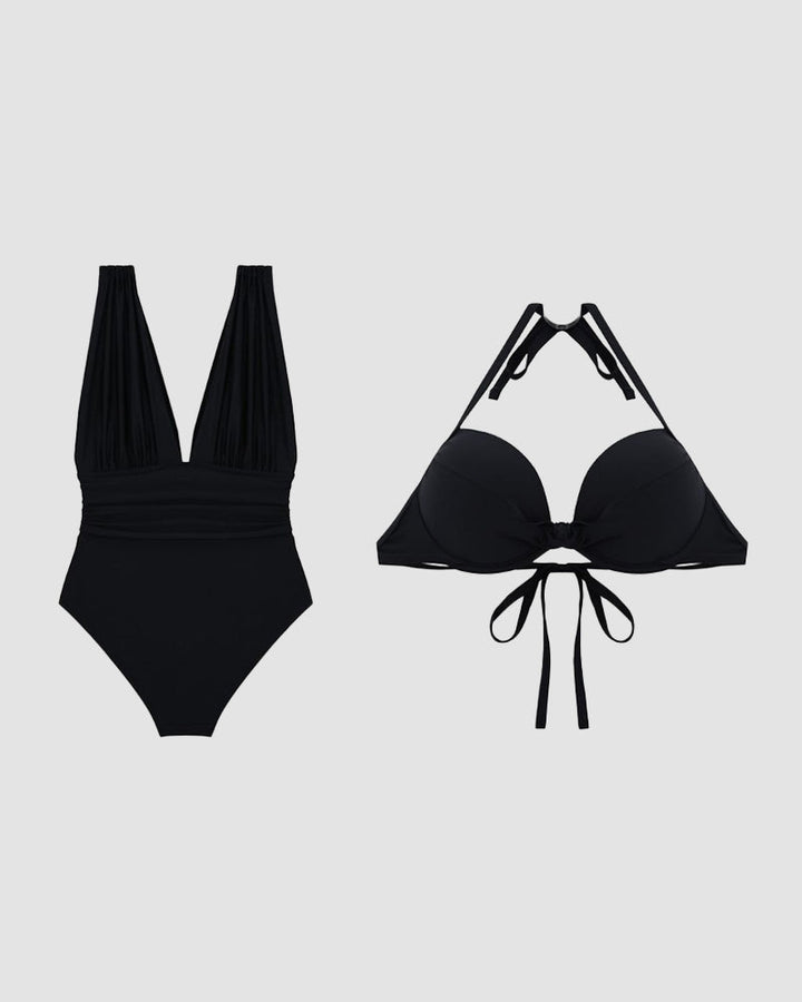 Merida™ | Timeless V-Neck Swimsuit