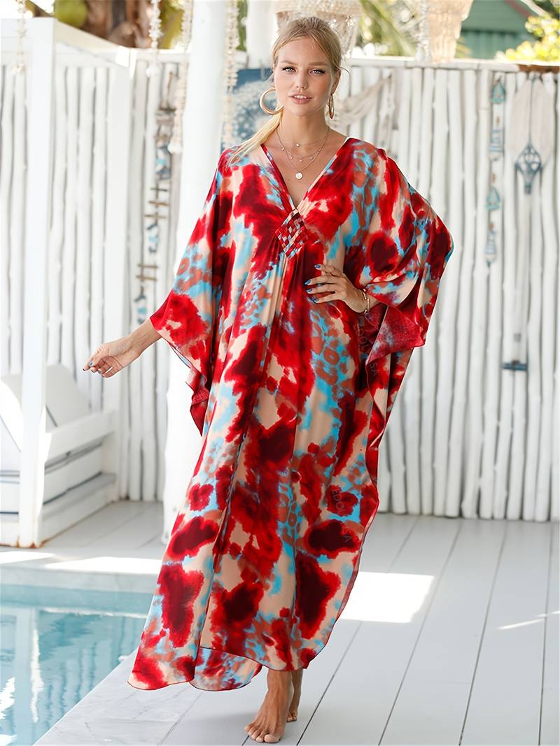 Liane | Plus Size Tropical Dress