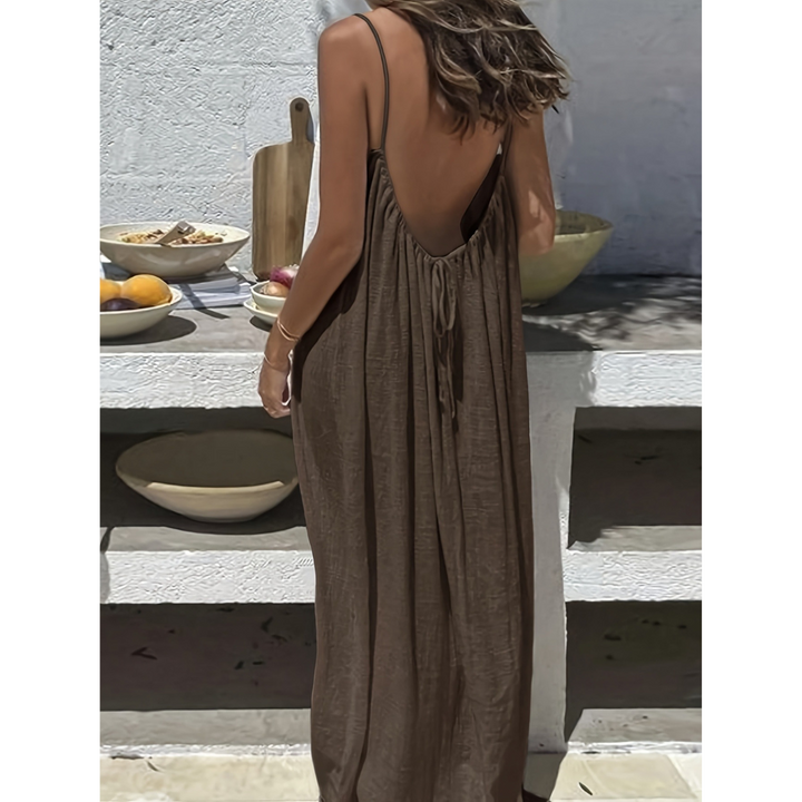 Zirella™ | Breezy Backless Summer Dress