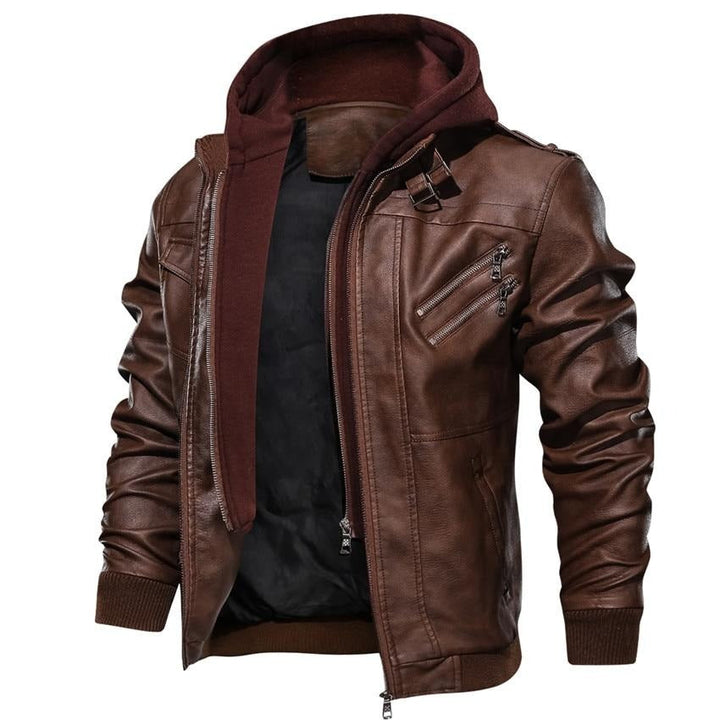 BRAM – COAT MADE OF ECO LEATHER