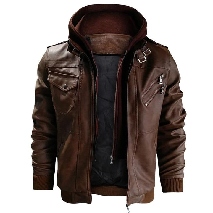 BRAM – COAT MADE OF ECO LEATHER