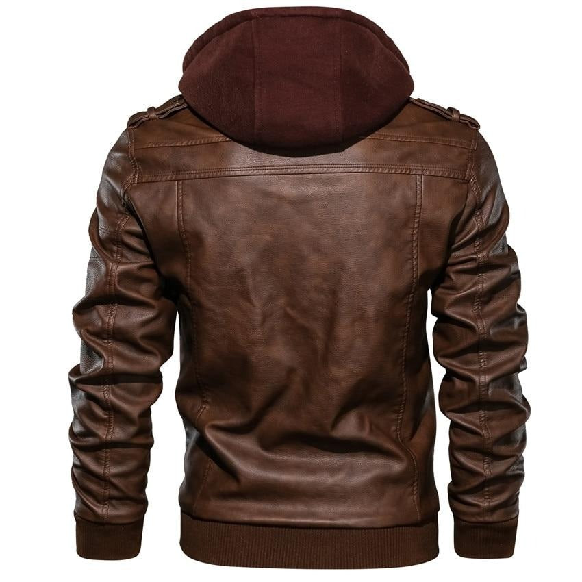BRAM – COAT MADE OF ECO LEATHER