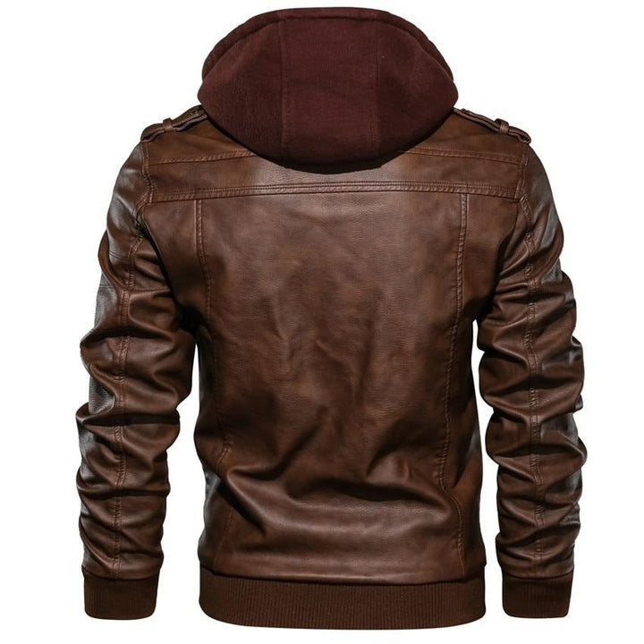 BRAM – COAT MADE OF ECO LEATHER