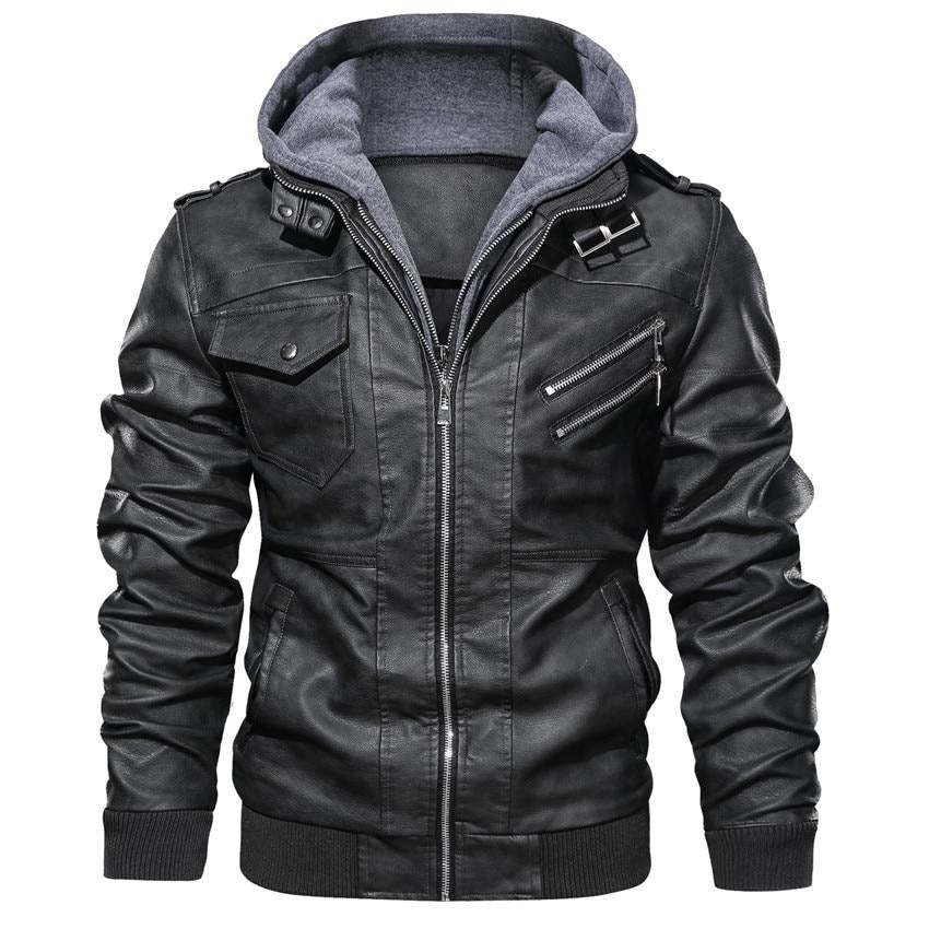 BRAM – COAT MADE OF ECO LEATHER