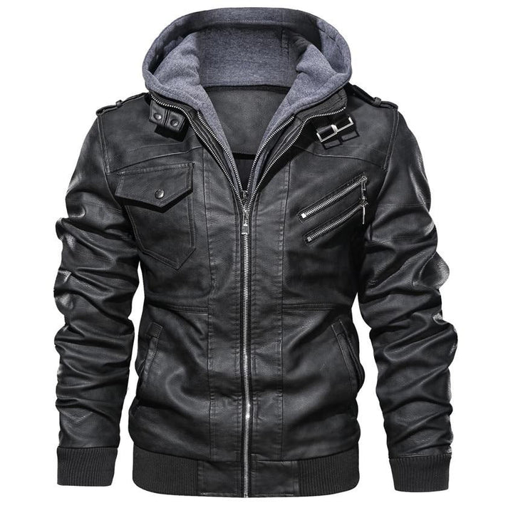 BRAM – COAT MADE OF ECO LEATHER