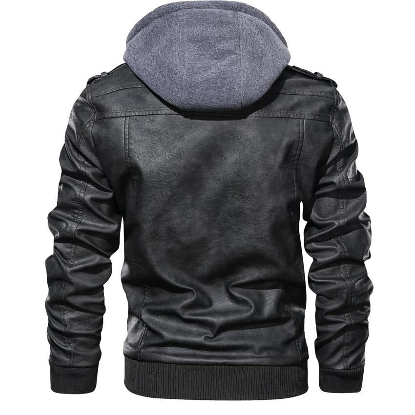 BRAM – COAT MADE OF ECO LEATHER
