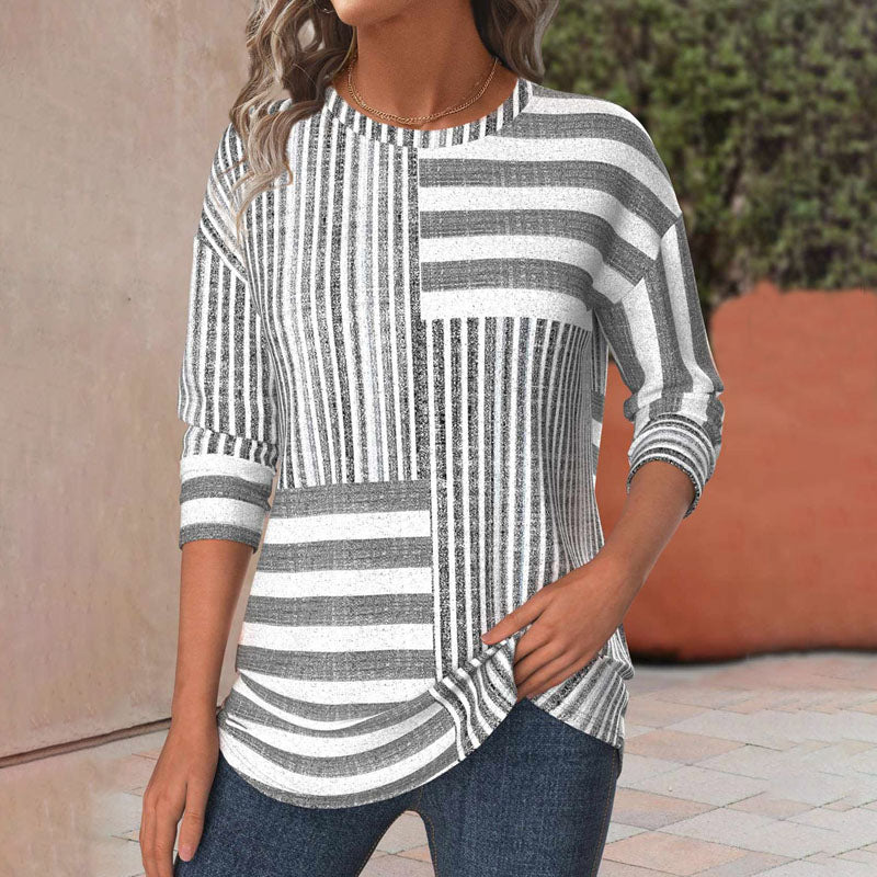 Isara™ | Light & Airy Stripe Blouse