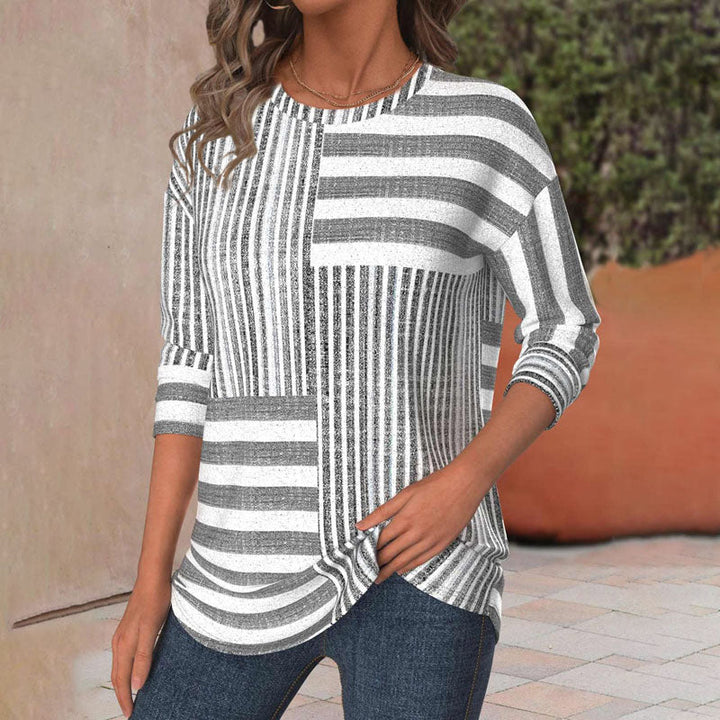 Isara™ | Light & Airy Stripe Blouse