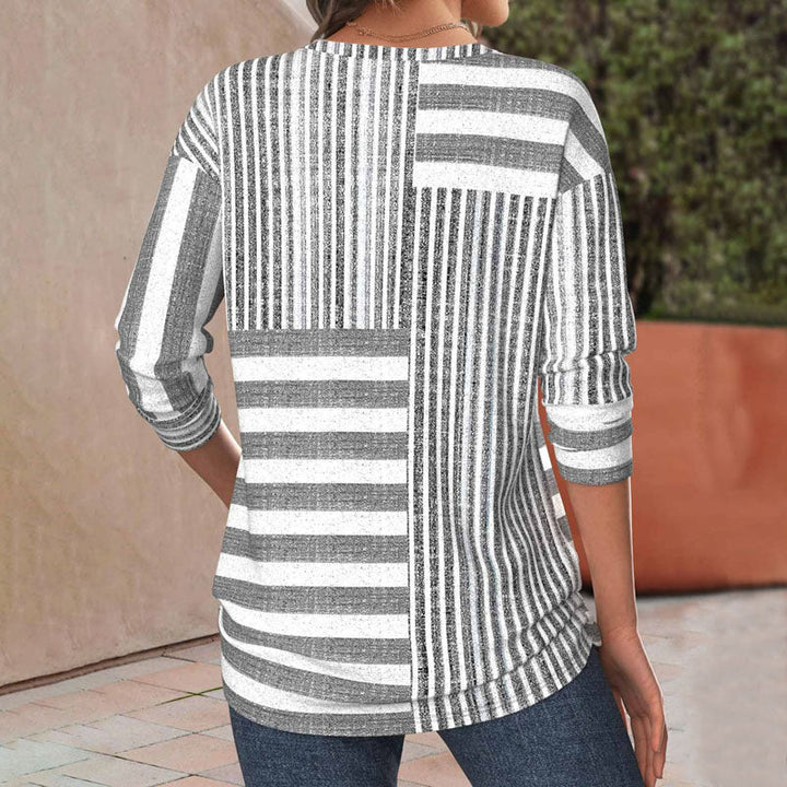 Isara™ | Light & Airy Stripe Blouse