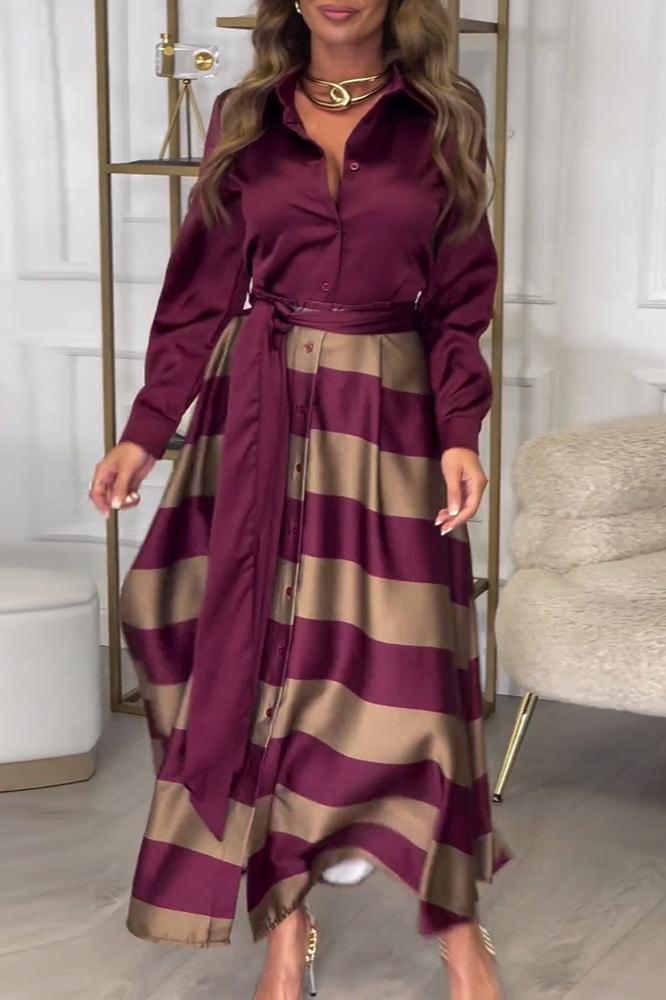 Isabella - Sophisticated Two-Piece Illusion Gown (™)