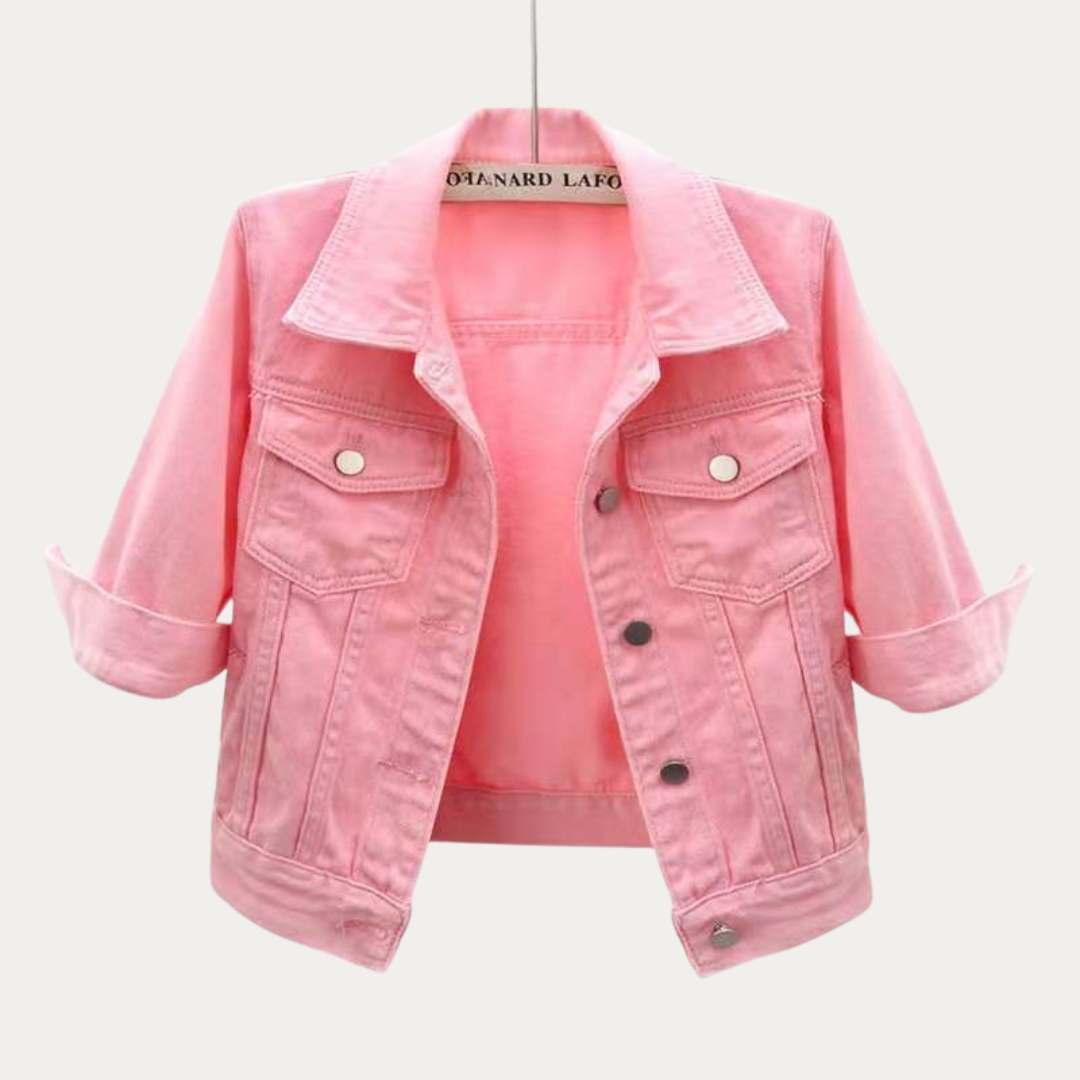 Tahlia™ | Modern Cut Denim Jacket