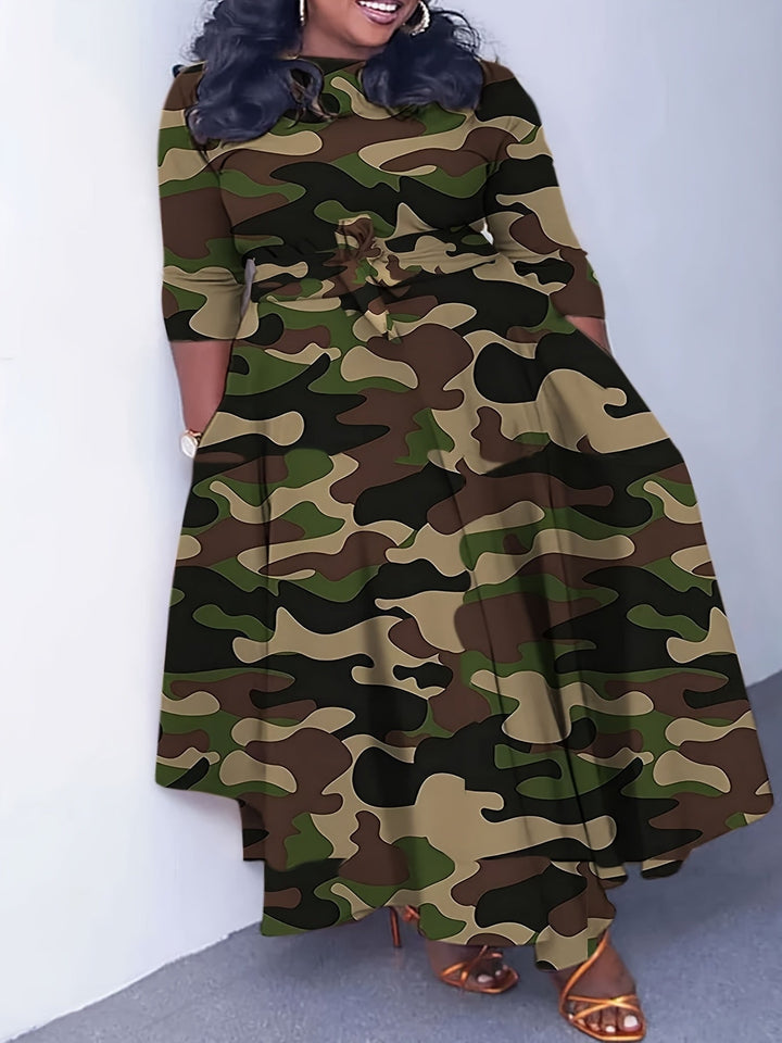 Hannah | Plus size colored dress