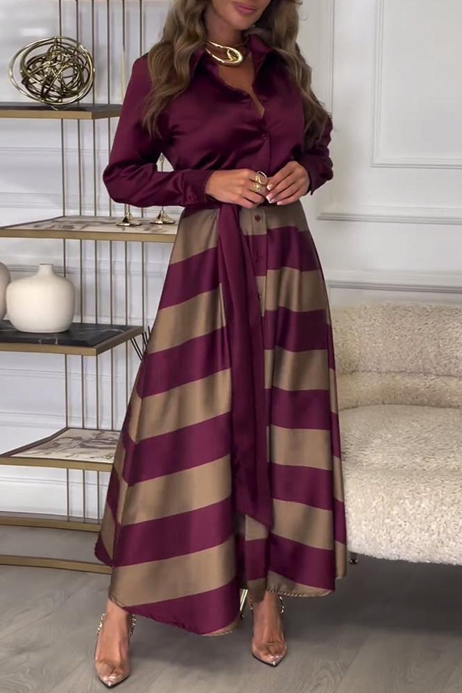 Isabella - Sophisticated Two-Piece Illusion Gown (™)