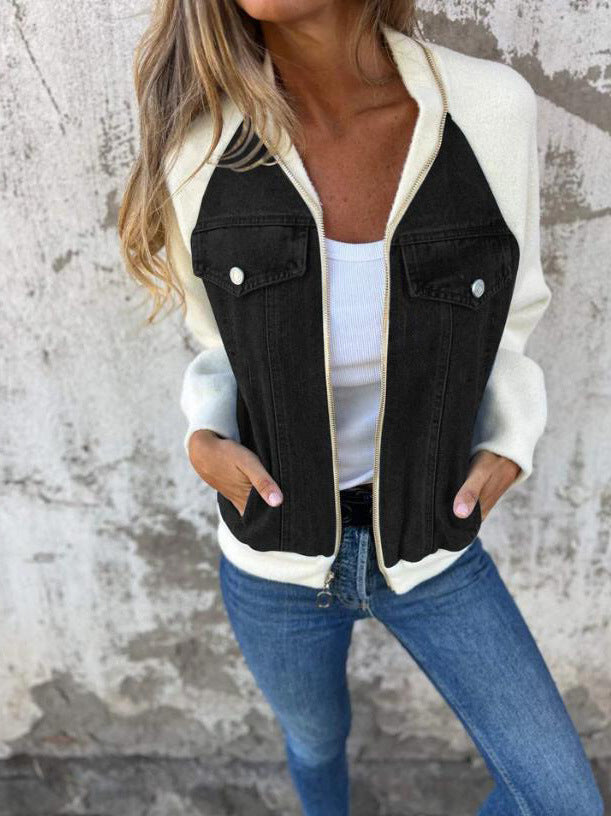 ORELLA™ | Sleek V-Neck Casual Jacket