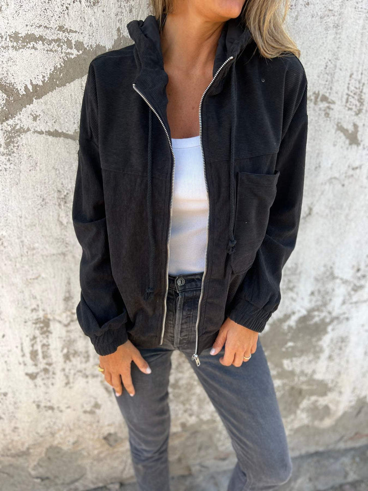 Palisades | Corduroy Hooded Jacket