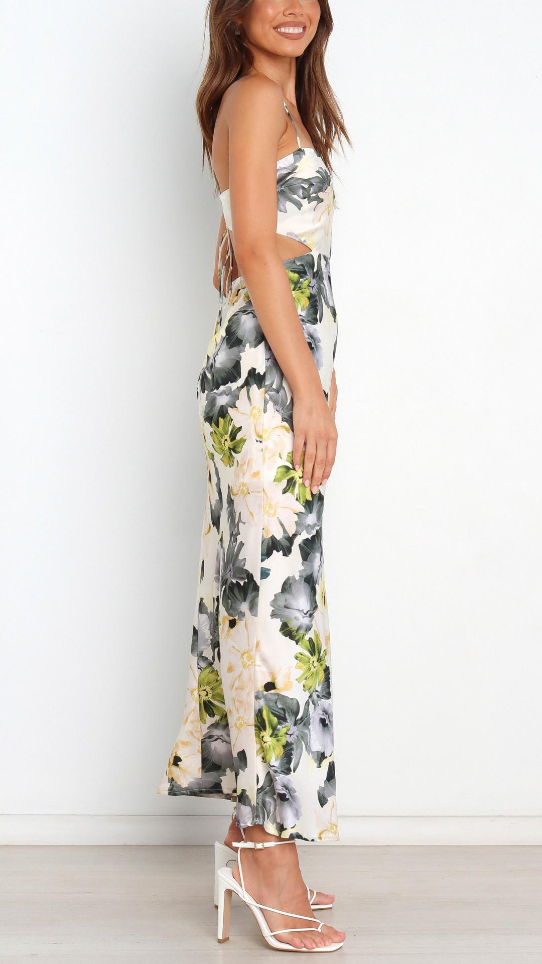 Floriana-Satin Blossom Gown™