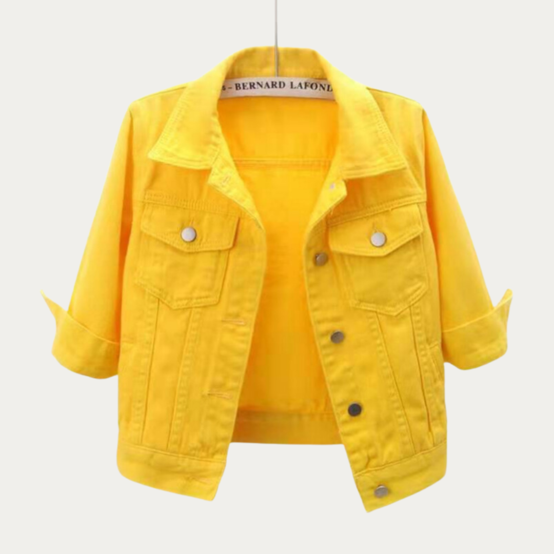 Tahlia™ | Modern Cut Denim Jacket
