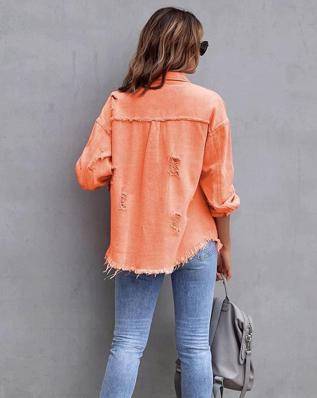 Vyrex™ | Oversized Ripped Jacket