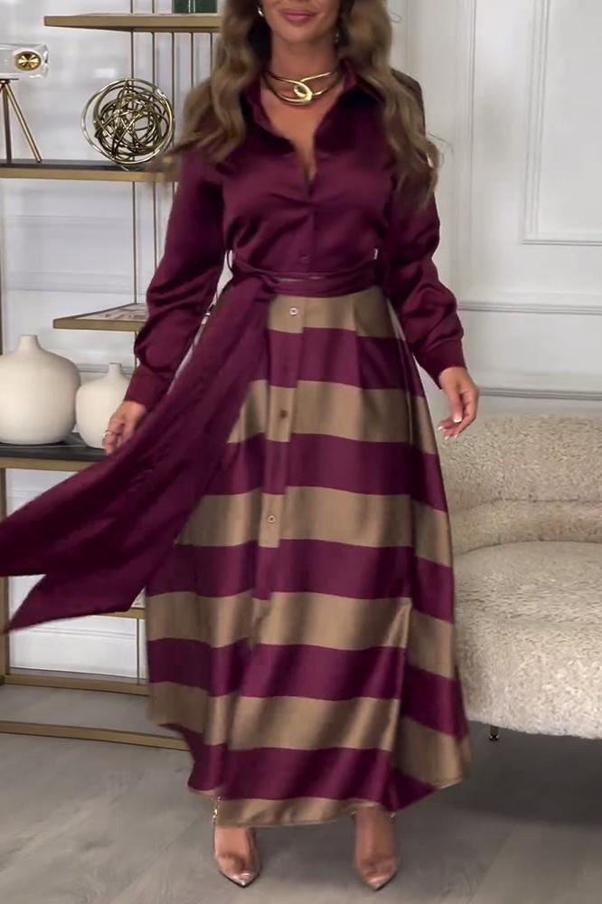 Isabella - Sophisticated Two-Piece Illusion Gown (™)