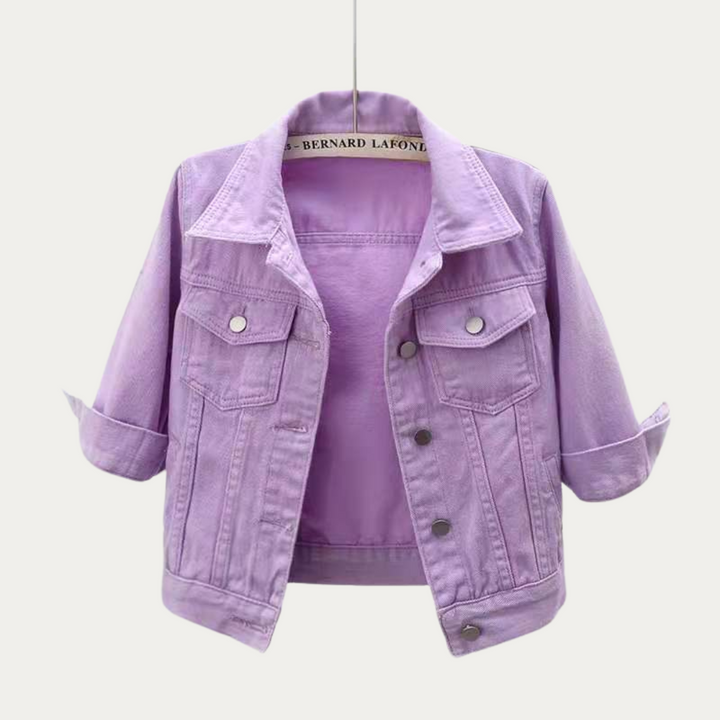 Tahlia™ | Modern Cut Denim Jacket