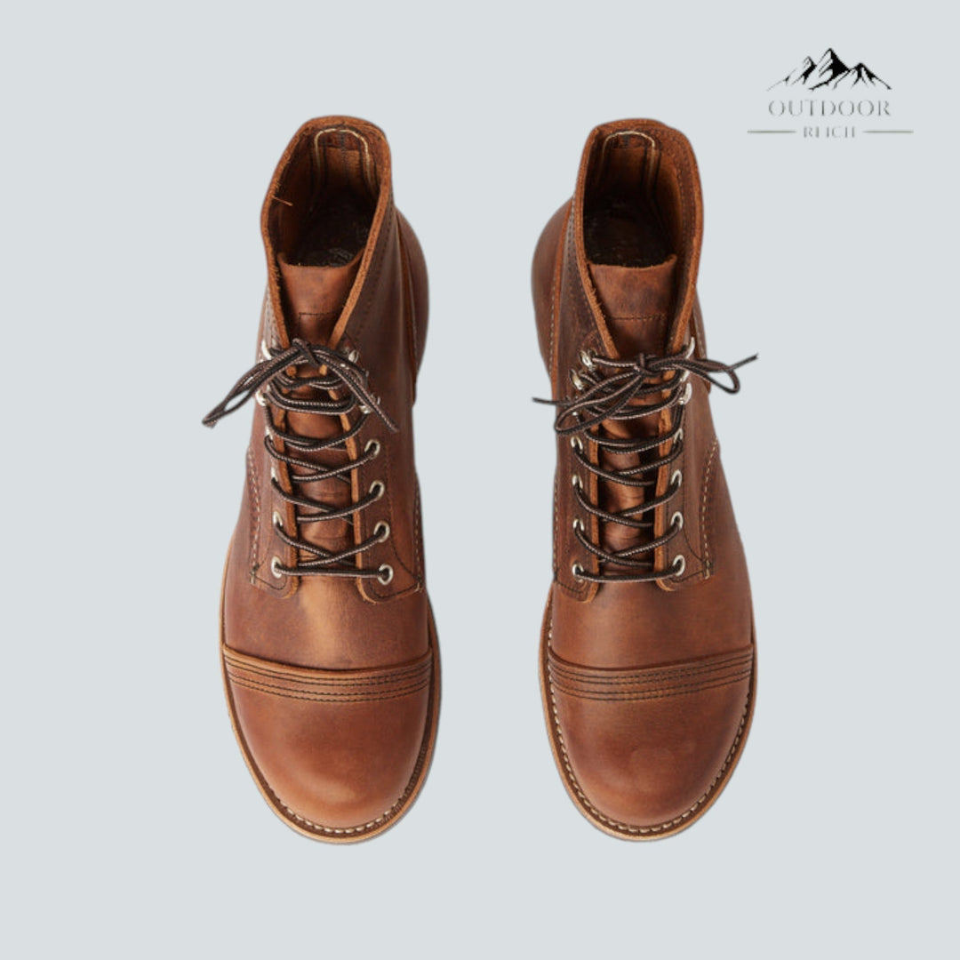 Outdoor™ - Robust leather boots for men