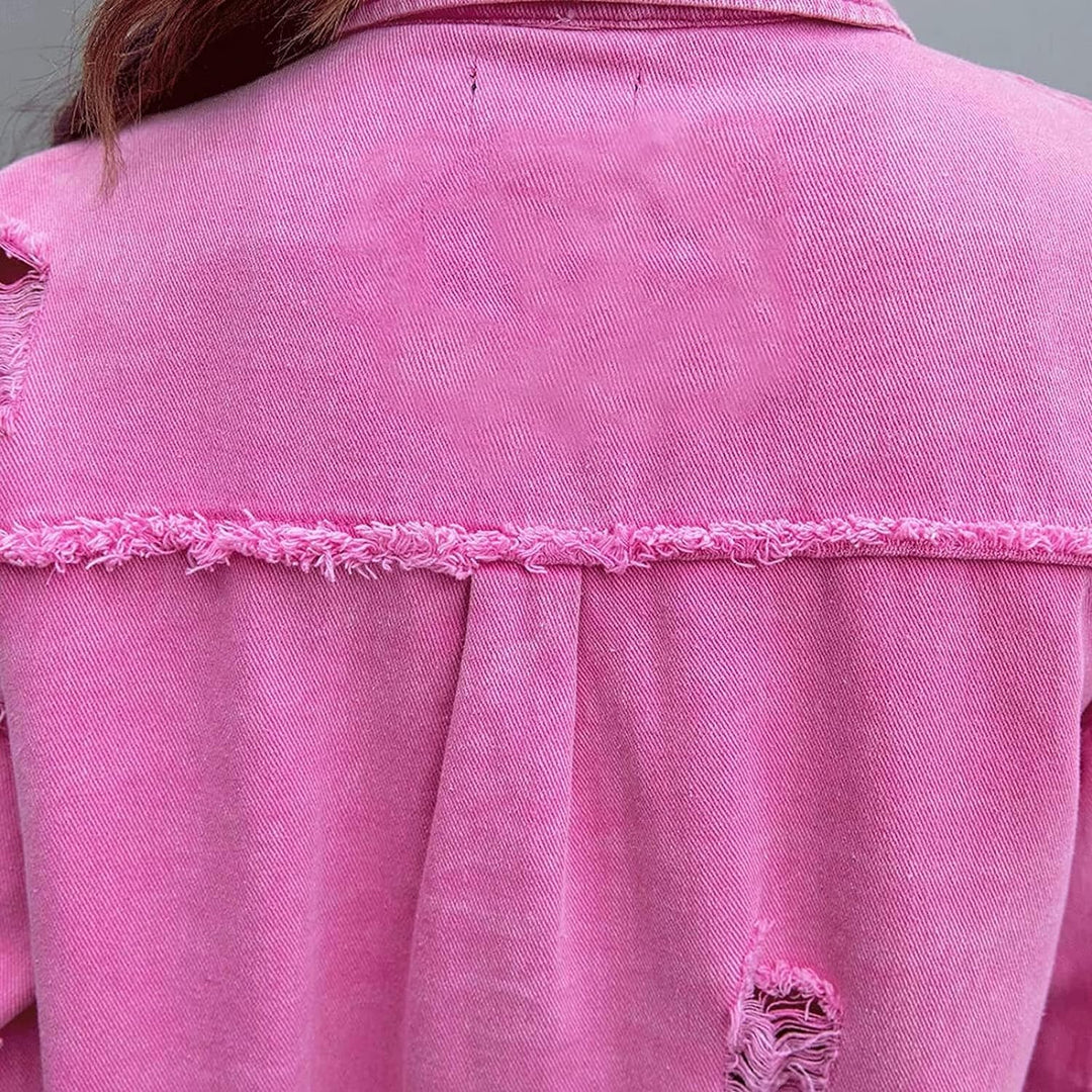 Vyrex™ | Oversized Ripped Jacket