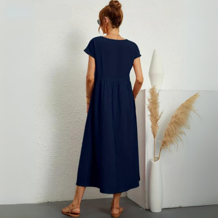 Talina™ | Effortless Cotton Charm Dress