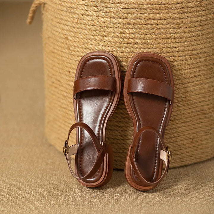 Aileen™ | Elegant Leather Sandals