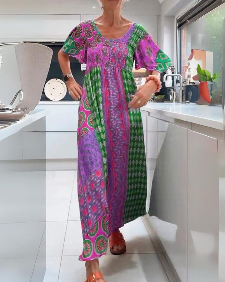 ELVIA™ | Dreamy Boho Color Dress