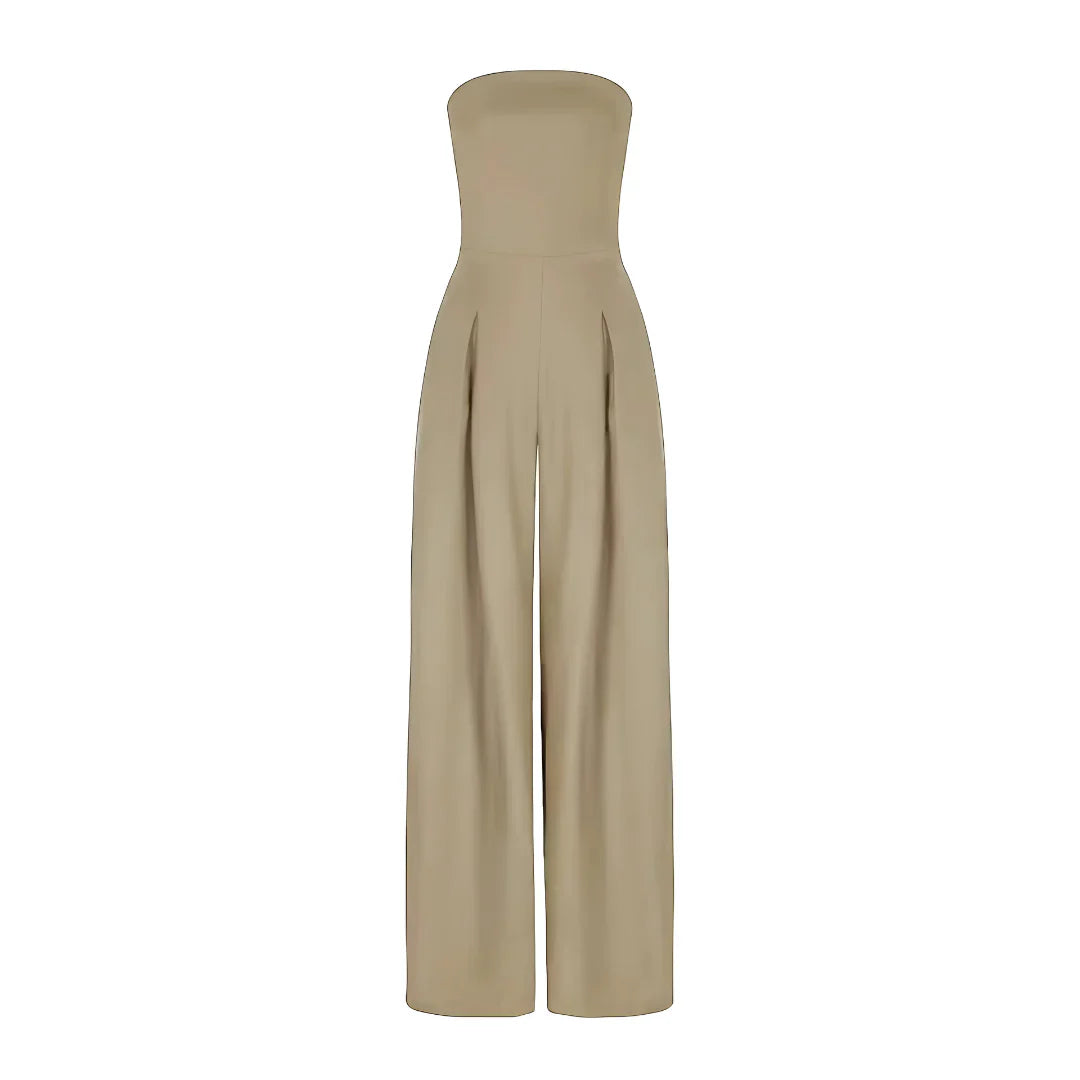 Melanie™ | Effortless Strapless Jumpsuit