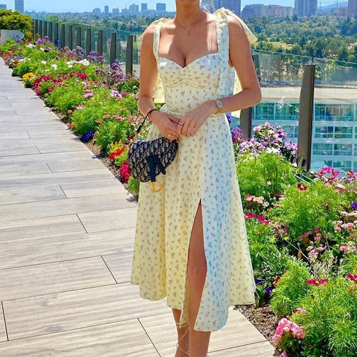 Vestito Midi Floreale Romantico