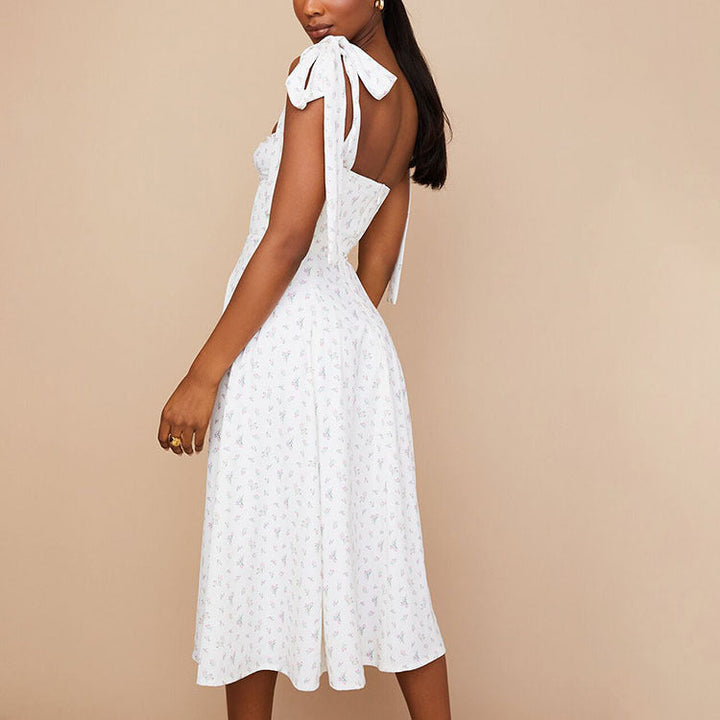 Vestito Midi Floreale Romantico