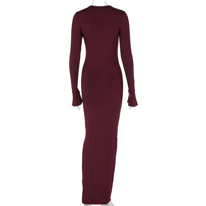 Isabella Elegance™ Draped Maxi Dress