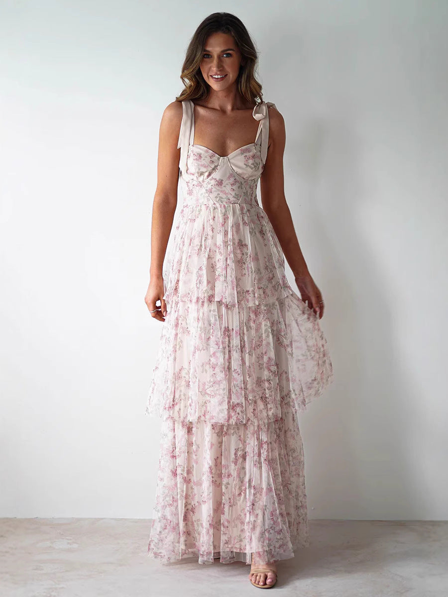Isabella-Bloom Tiered Maxi Dress™