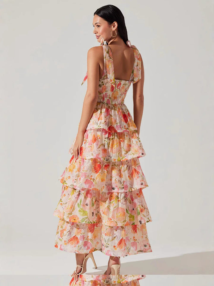 Isabella-Bloom Tiered Maxi Dress™