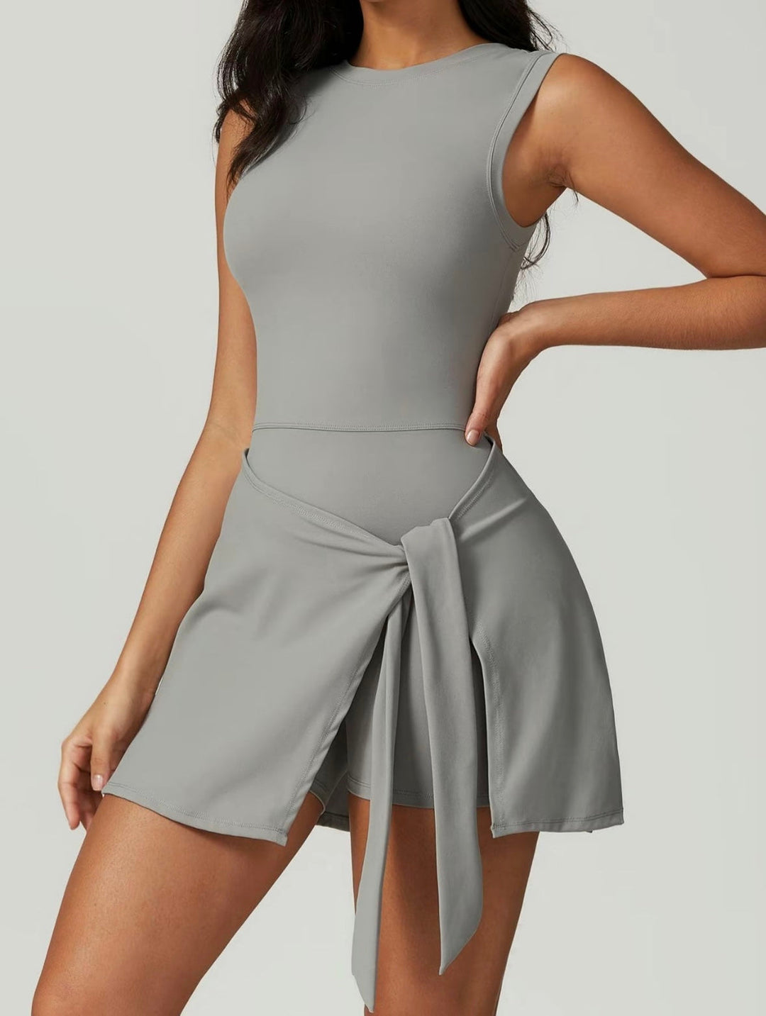 Hallie™ | Tennis Neck Dress