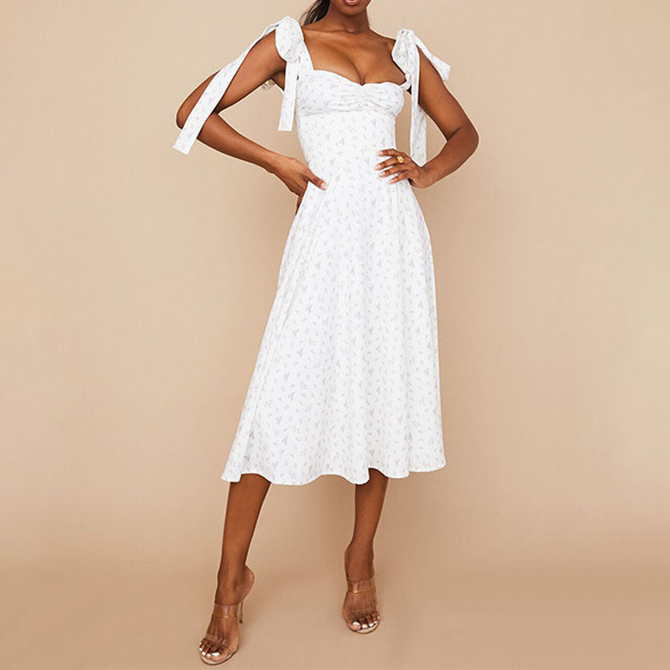 Vestito Midi Floreale Romantico