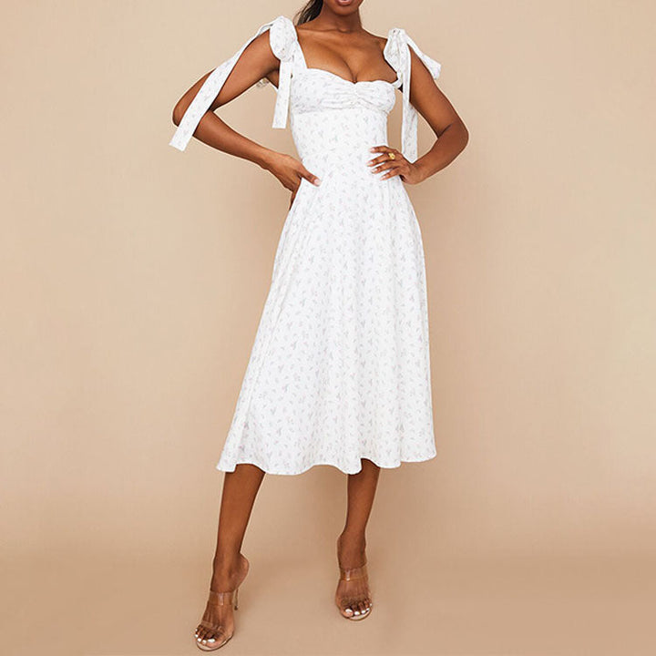 Vestito Midi Floreale Romantico