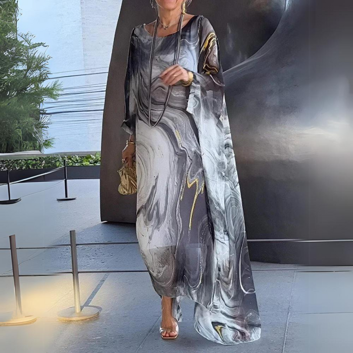 Mariana - Vestito Lungo Elegante in Chiffon
